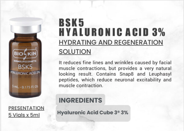 BSK5 HYALURONIC ACID 3%