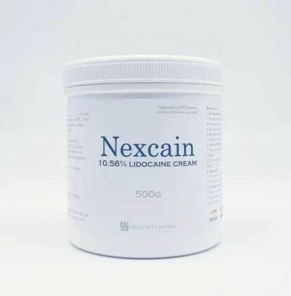 Nexcain numbing cream jar (500g)